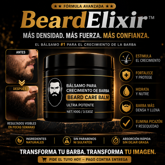 BeardElixir™-La Barba Que Siempre Quisiste