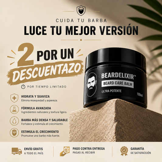 BeardElixir™-🔥 BÁLSAMOS POR UN DESCUENTAZO